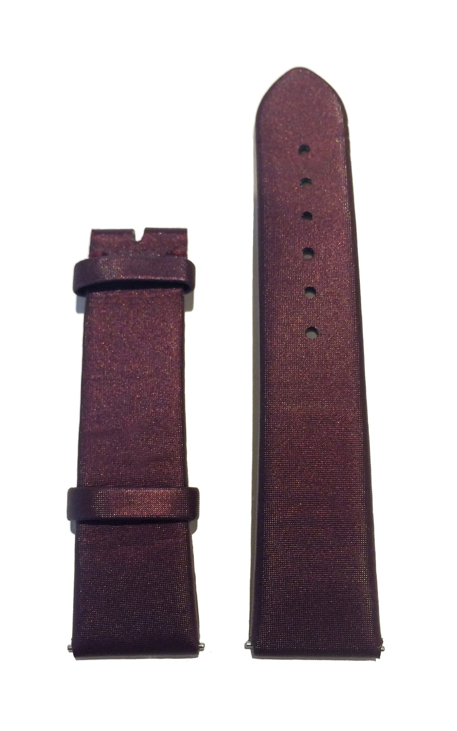 Bracelet satin/cuir 19 mm pour montres Frédérique Constant