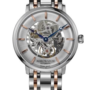 Montre Squelette Automatique Aerowatch Slim Skeleton
