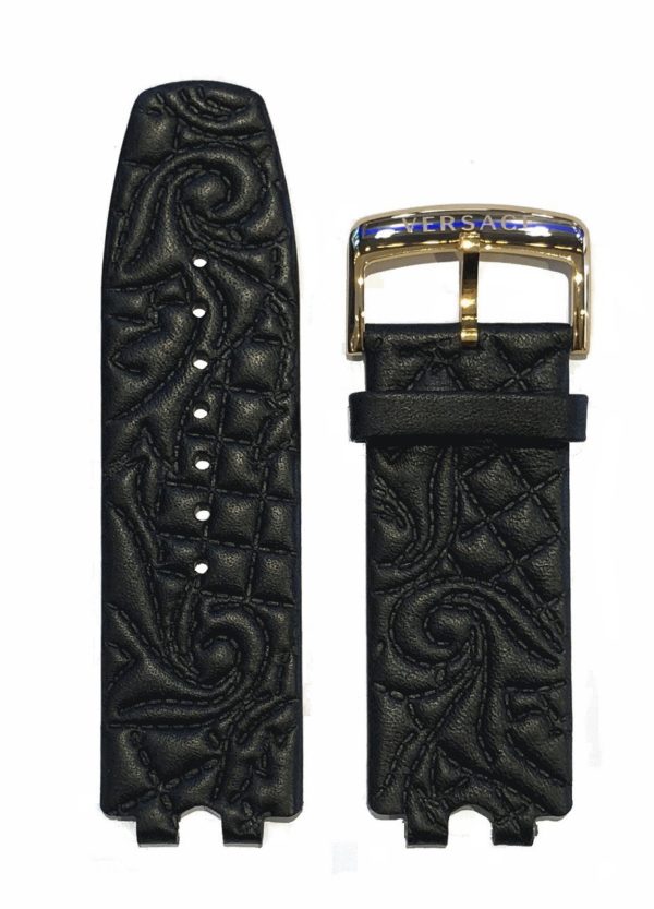 Bracelet cuir pour montres Versace Vanitas
