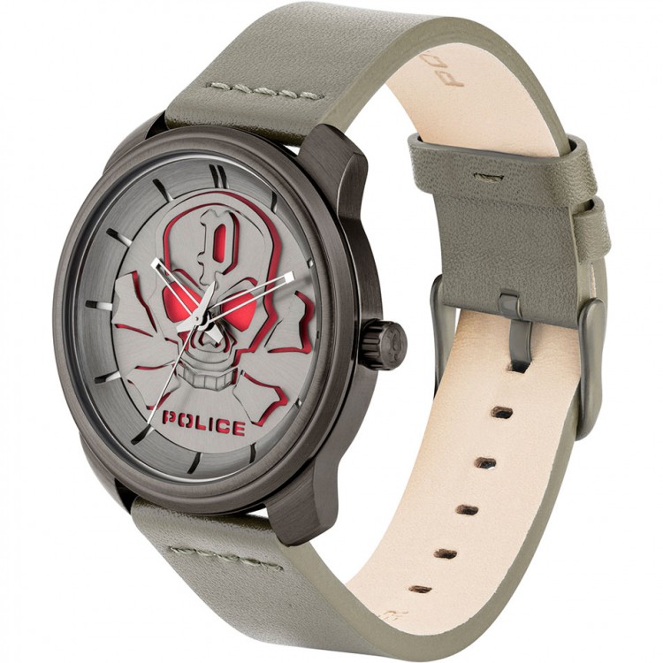 police neist skull watch