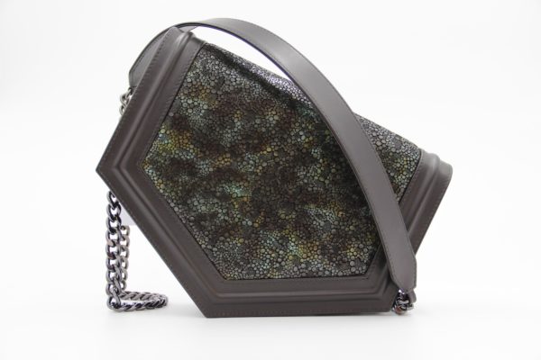 Jessica Cohen Sac Géom "Peak" brun