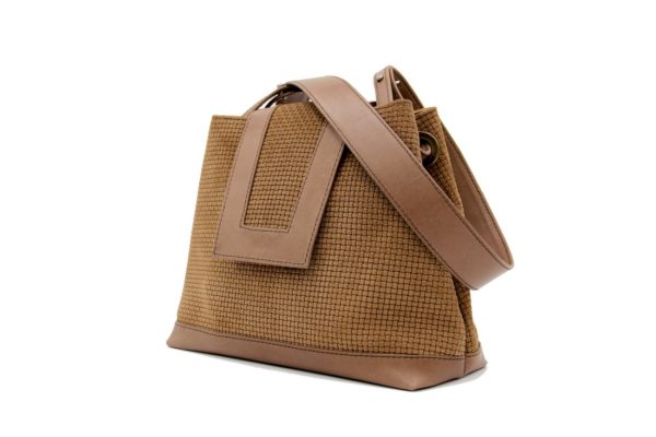 Jessica Cohen Sac Géom "trapeze" beige