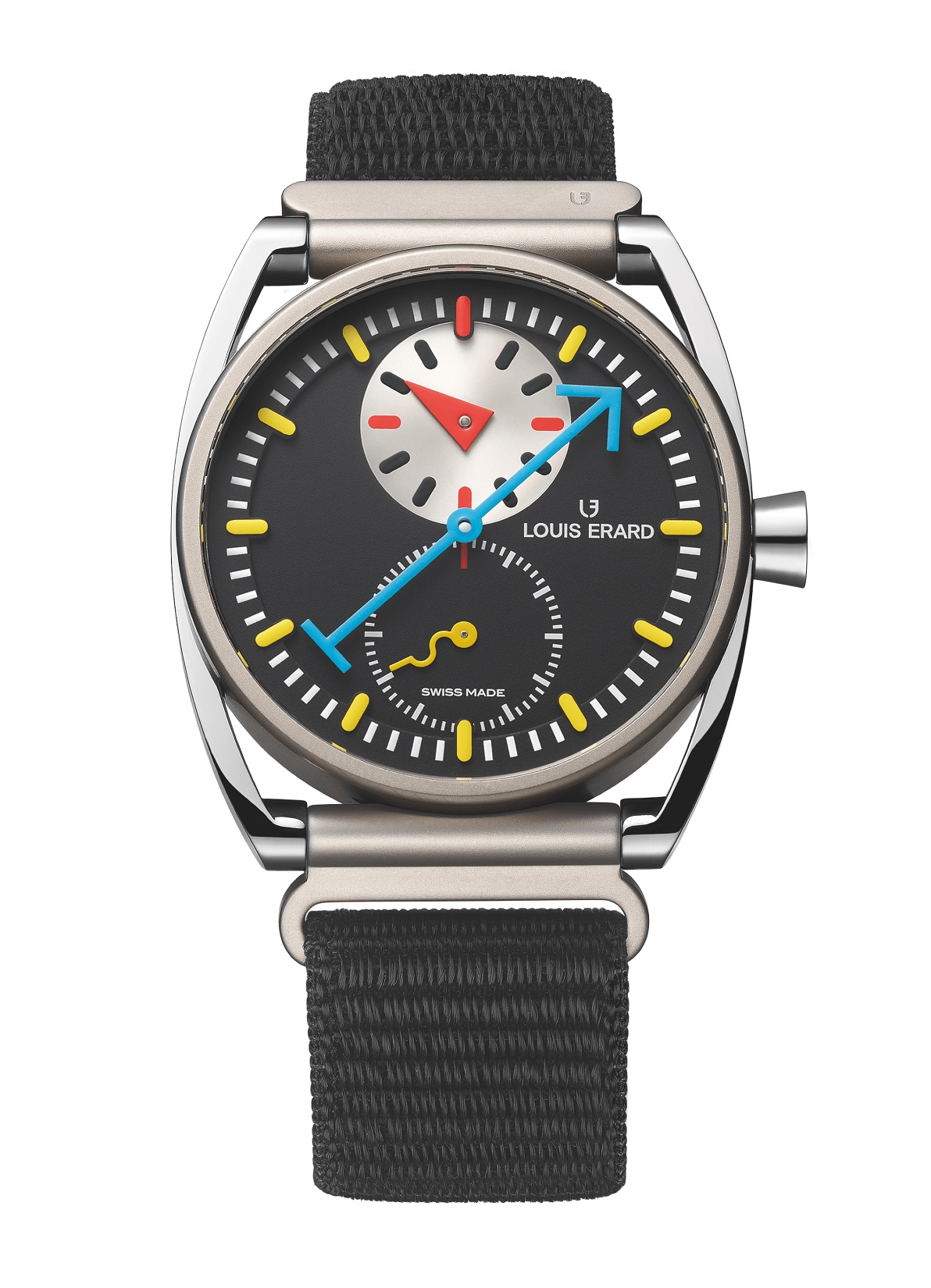 Montre Louis Erard édition limitée Alain Silberstein Régulateur 85358TT02.BTT88 Montre Louis Erard édition limitée Alain Silberstein Régulateur