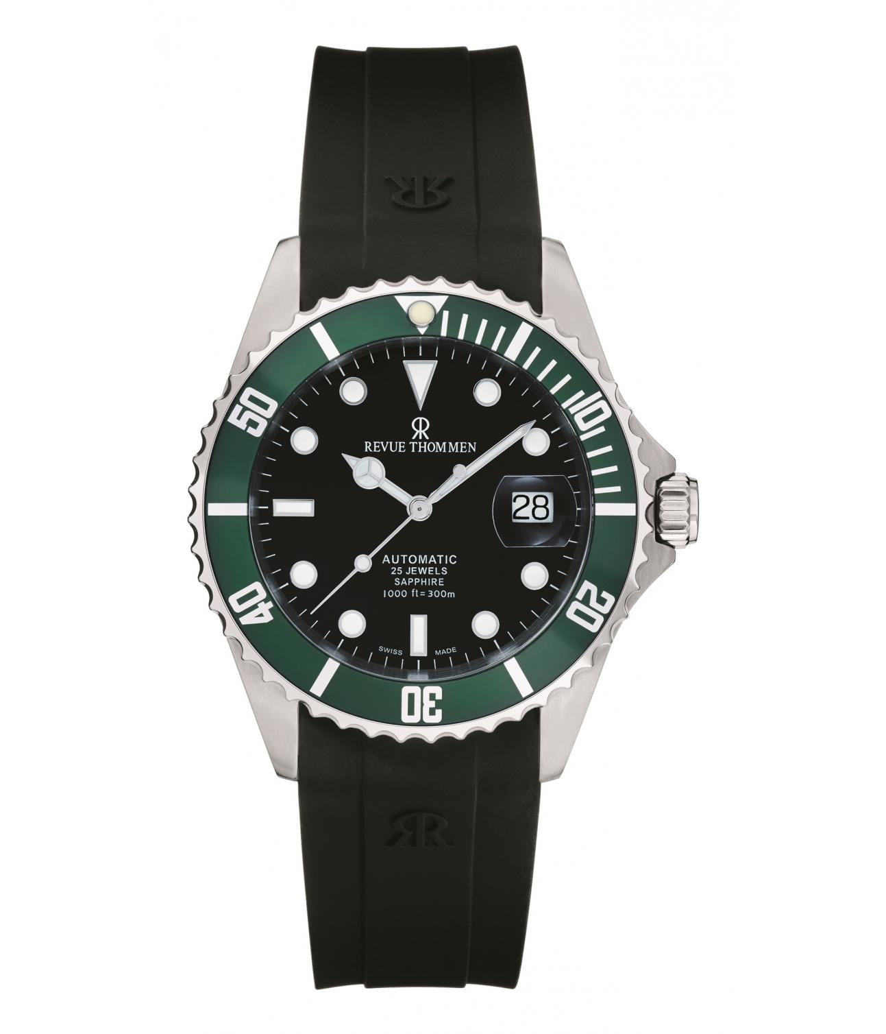 Revue Thommen Diver Automatic Watch | 3 year worldwide warranty