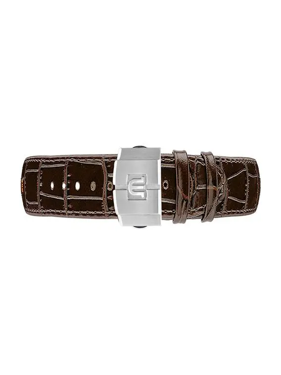 Bracelet Maurice Lacroix Aikon en cuir de veau brun ML740-005050
